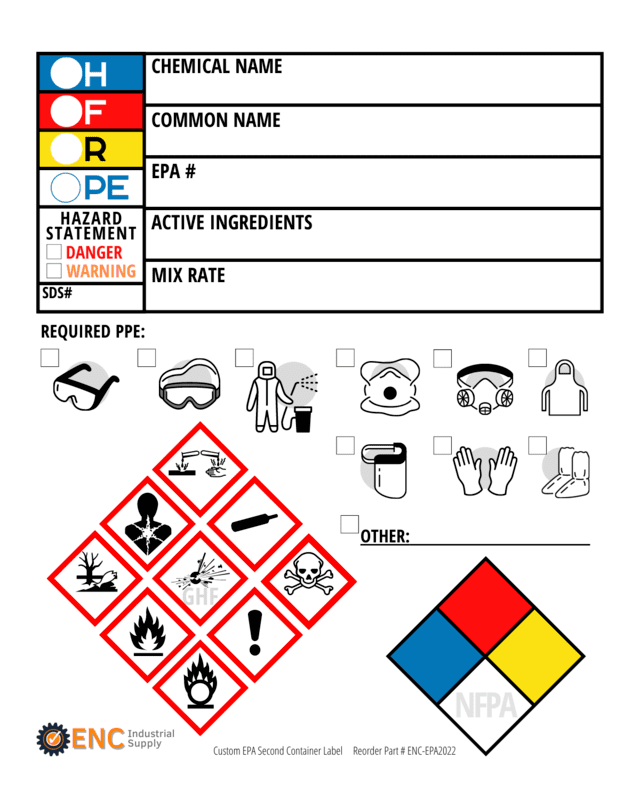 Custom Pesticide Labels