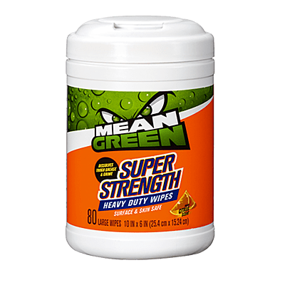 MEAN GREEN Super Strength Heavy Duty Wipes