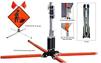 Compact Stands for Roll-Up Signs Compact Stands for Roll-Up Signs